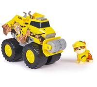 Paw Patrol: Rescue Wheels Rubble’s Bulldozer, Toy Truck with Vehicle Transformation and Collectible Action Figure, Kids’ Toys for Boys & Girls Ages 3+