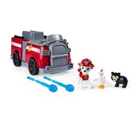 Paw Patrol Ride N Rescue Marshall Fire Engine - Transformable 2-in-1 Vehicle and Play Set