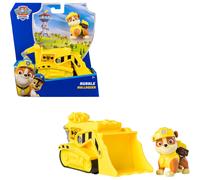 Paw Patrol, Rubble’s Bulldozer Toy Truck with Collectible Action Figure, Sustainably Minded Kids’ Toys for Boys & Girls Aged 3 and Up