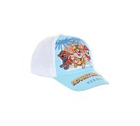 Paw Patrol Rubble Marshall Zuma Baseball Cap Cap Summer Hat, White, 54