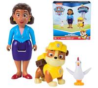 Paw Patrol Rubble, Mayor Goodway and Chickaletta Figures, Kids’ Toys for Boys and Girls Aged 3 and Up