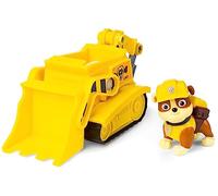 NEW PAW Patrol Rubbles Bulldozer Vehicle with Collectible Figure