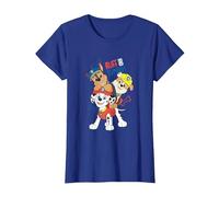 Paw Patrol Ruff and Tumble Stack Pup Playtime T-Shirt, Women, Royal Blue, X-Large