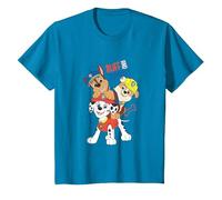 Paw Patrol Ruff and Tumble Stack Pup Playtime T-Shirt, Youth, Sapphire Blue, 3T