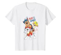 Paw Patrol Ruff and Tumble Stack Pup Playtime T-Shirt, Youth, White, 2T