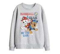 Paw Patrol Ruff Ruff Rescue Kids Sweatshirt, Athletic Heather, 9-11