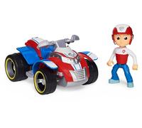 PAW Patrol , Ryder’s Rescue ATV, Toy Vehicle with Collectible Action Figure, Sustainably Minded Kids Toys for Boys & Girls Ages 3 and Up
