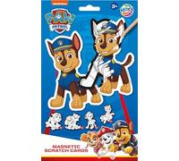 Paw Patrol Scratch Art Magnet Kit, Creative Activity Set with Scratching Tool, Children's Arts and Crafts