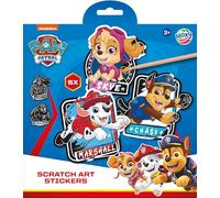 Paw Patrol Scratch Art Stickers, Ages 3+