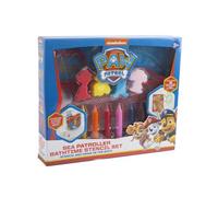Paw Patrol Sea Patroller Bathtime Stencil & Washable Crayons Set