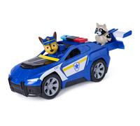 Paw Patrol: Search & Rescue, Chase Rescue Cruiser Vehicle with 2 Figures, Police Car Toy with Pull-Back Action, Kids Toys for Boys and Girls Ages 3+
