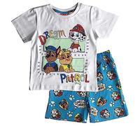 Paw Patrol Short Pyjamas Kids Boys Girls Cotton (as8, age, 8_years, regular, Blue Multi)