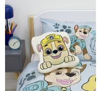 Paw Patrol Sketchy Shaped Kids Cushion - White - 35x35cm