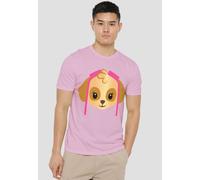 Paw Patrol Sky Emoji T-Shirt, Pink | Size: XL Paw Patrol Pink XL