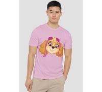 Paw Patrol Sky Grin Unisex T Shirt, Pink, X-Large