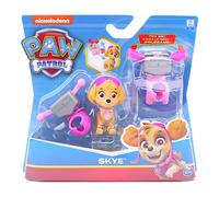 Paw Patrol Chase Action Pup Figure With 2 Clip On Uniforms