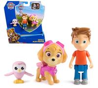 PAW Patrol Skye & Alex Porter Figure Pack with Lil Hootie Toy Figure, Kids Toys for Boys & Girls Ages 3 and Up