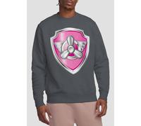 Paw Patrol Skye Badge Crew Sweatshirt, Charcoal Charcoal XL