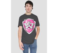 Paw Patrol Skye BadgeT Shirt, Charcoal Paw Patrol Charcoal XXL