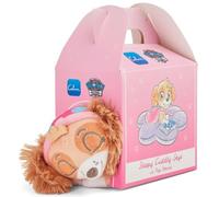 Paw Patrol Skye Calm Cuddly Plush Toy in Pup House - 18cm Sleepy Pup Character for Bedtime Calming & Snuggles - Hand-Washable Official Licensed Paw Patrol Soft Toys for Boys and Girls Aged 3+