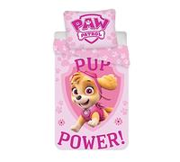 Paw Patrol Skye Children's Bed Linen 2-Piece Set Duvet Cover 100 x 135 cm + Pillowcase 40 x 60 cm 100% Cotton Oeko-Tex Pink