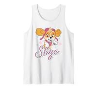 Paw Patrol Skye Hero Pose Cartoon Rescue Inspired Artwork Tank Top