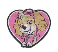Paw Patrol Skye - Iron on Patches Adhesive Emblem Stickers Appliques, Size: 2,48 x 2,08 inches