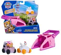 Paw Patrol Skye Pup Squad Launchers with Chickaletta Vehicle 2-Pack, Kids Toys for Boys and Girls Ages 3 and Up