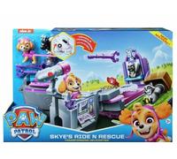 Paw Patrol 6054921 Skyeâs Ride N Rescue, 2-in-1 Transforming Playset and Helicopter, for Kids Aged 3 Years and Over, Multicolour