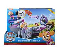 Paw Patrol 6054921 Skyeâs Ride N Rescue, 2-in-1 Transforming Playset and Helicopter, for Kids Aged 3 Years and Over, Multicolour
