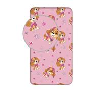 Paw Patrol Skye Single Fitted Sheet in Pink Paw Patrol Pink Single
