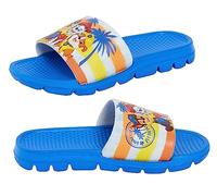Paw Patrol Sliders Beach Sandals Blue Stripe EU 30 / UK 11.5 Child