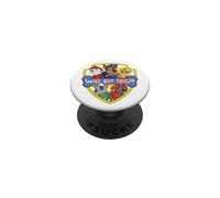 Paw Patrol Small But Tough! With Badge Logo PopSockets Adhesive PopGrip