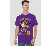 Paw Patrol Spooky Skye Unisex T Shirt, Purple Purple L