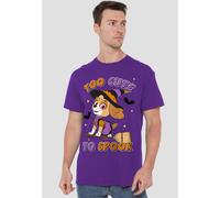Paw Patrol Spooky Skye Unisex T-Shirt, Purple | Size: 2XL Paw Patrol Purple 2XL