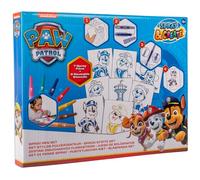 Paw Patrol Spray Pen Set, 13 Pieces Art Craft Kit for Kids, Includes 7 Spray Pens & 6 Templates for Creative Drawing, Color Mixing, Age 4+ Years