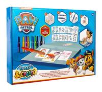 PAW PATROL - Spray Pen Set - Colouring Pens for Kids - Colouring Set with Colouring Pencils and Colouring Pages, 1 stück (1er Pack)