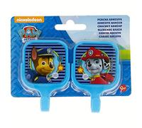 Paw Patrol ST-15019 Set of 2 Square Adhesive Hangers, Multicoloured (Stor ST-15019)