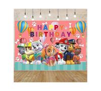 (Paw Patrol style06) Multiple Styles Kids Birthday Party Photography Background Backdrop Photo Studio Birthday Decors