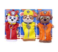 Paw Patrol - Super Soft Gift Quality Plush 27cm Hand Puppets - 3 Piece Marshall, Zuma, & Rubble