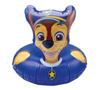Paw Patrol Swimming Ring with 3D Chase Head and Tail, Inflated Approx. 54 cm, Uninflated Approx. 60 cm, Approx. 54 cm x 59 cm x 41 cm