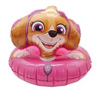 Paw Patrol Swimming Ring with 3D Skye Head and Tail Inflated Approx. 54 cm, Uninflated Approx. 60 cm, Approx. 54 cm x 59 cm x 41 cm