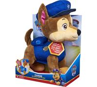 PAW Patrol, Talking Chase 30.5-cm-tall Interactive Plush Toy with Sounds, Phrase
