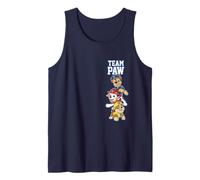 Paw Patrol Team Paw Pup Stack Trio Cute Smiles Tank Top