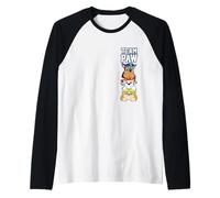 Paw Patrol Team Paw Pup Stack With Smiles Raglan Baseball Tee
