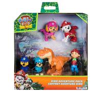 Paw Patrol: The Dino Movie, Dino Adventure Pack, Collect 6 Action Figures including Ryder, Rex, and Timmy the T-Rex, Nursery Dinosaur Toys for Boys and Girls 3+