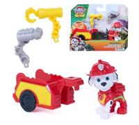PAW Patrol: The Dino Movie, Marshall Dino Tool Pack, 6,3 cm Action Figure with Attachable Rescue Trailer and 2 Interchangeable Tools, Nursery Toys for Boys and Girls Ages 3+