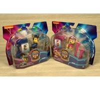 Paw Patrol The Mighty Movie (2 Figure Pack) Bundle Chase + Skye with Launchers