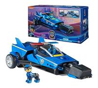 Paw Patrol: The Mighty Movie, Chase’s Mighty Transforming Cruiser with Mighty Pups Action Figure, Lights and Sounds, Kids’ Toys for Boys and Girls 3+