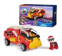 Paw Patrol: The Mighty Movie, Firetruck Toy with Marshall Mighty Pups Action Figure, Lights and Sounds, Kids Toys for Boys & Girls 3+